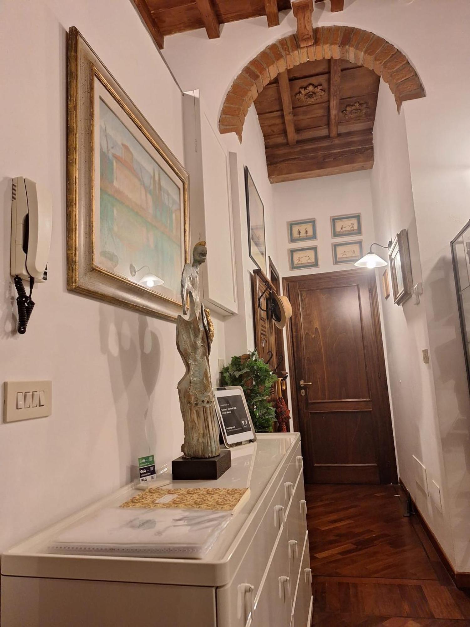 Luxury Central Flat River View Leilighet Firenze Eksteriør bilde